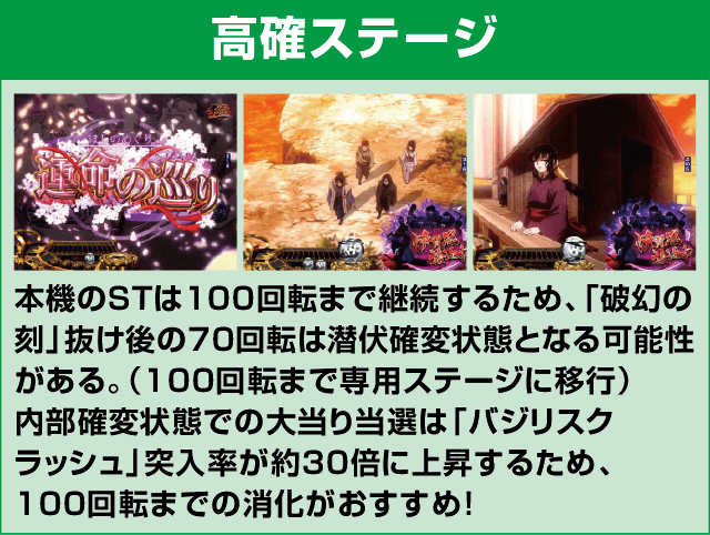 Pバジリスク～甲賀忍法帖～2 朧の章のピックアップ