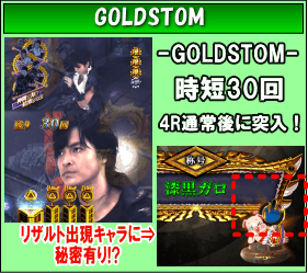 PA設定付牙狼GOLDSTORM翔RHのゲームフロー