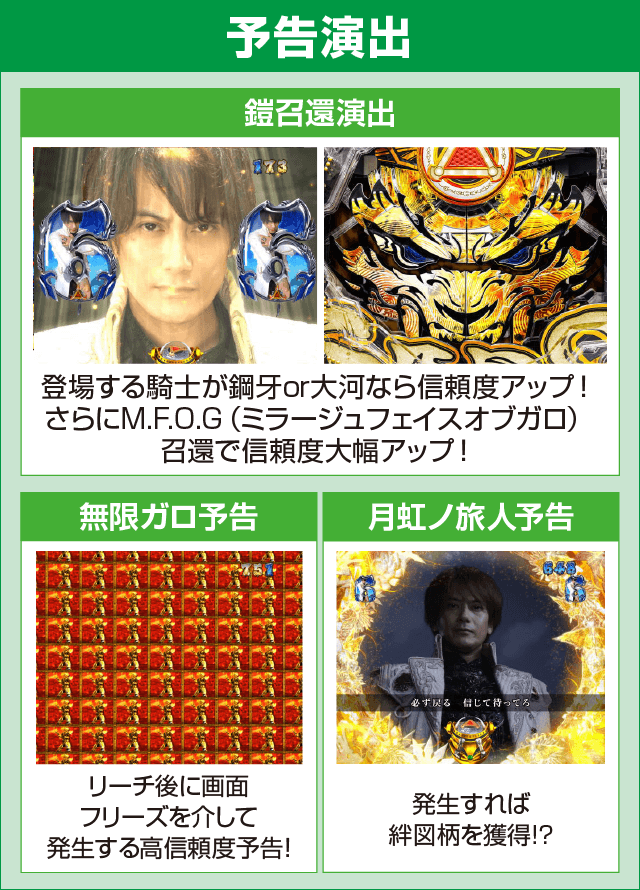 P牙狼月虹ノ旅人のピックアップ