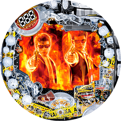 Pあぶない刑事の盤面画像