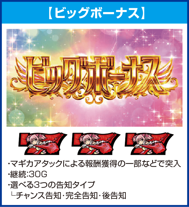 SLOT劇場版 魔法少女まどか☆マギカ[前編]始まりの物語／[後編]永遠の物語のピックアップ