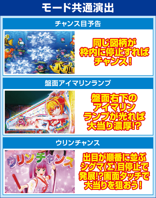 PAスーパー海物語 IN 沖縄5 with アイマリンのピックアップ