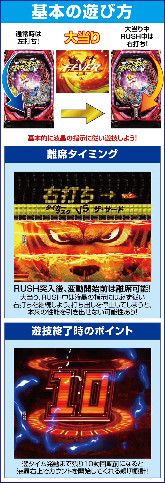 PフィーバータイガーマスクW Lightver.のスペック