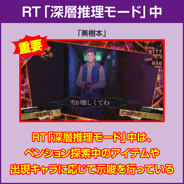 パチスロかまいたちの夜の確定演出