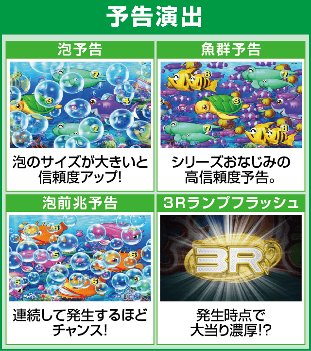 PA海物語3R2スペシャルのピックアップ