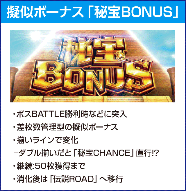 秘宝伝　解き放たれた女神のピックアップ