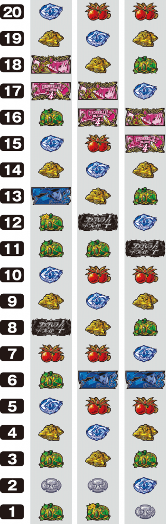 シンデレラブレイド4のリール