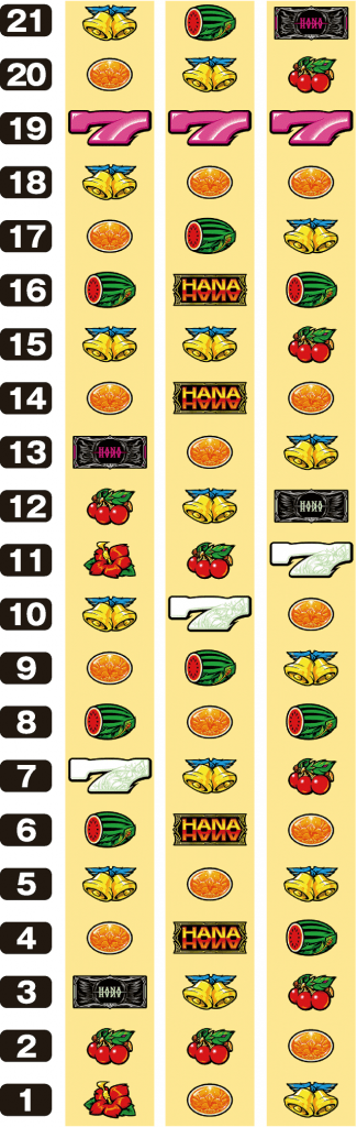 ハナハナホウオウ～天翔～-30のリール