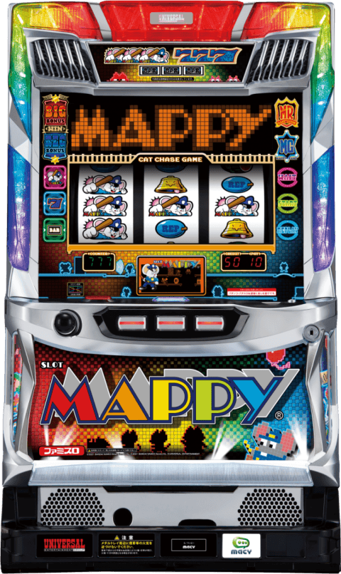 SLOTマッピーの筐体