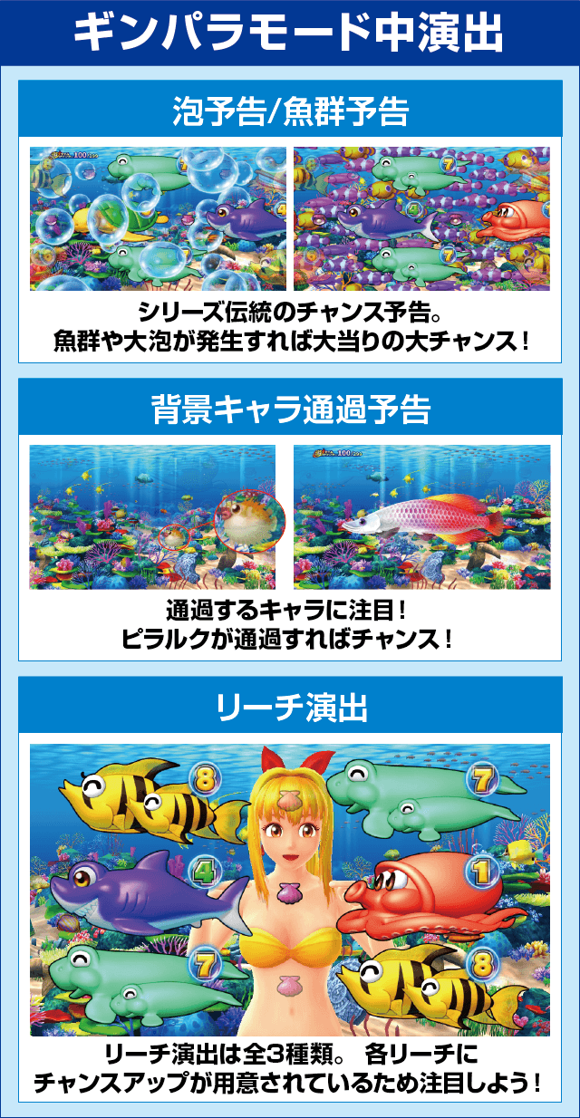 PAギンギラパラダイス 夢幻カーニバル 強99ver.のピックアップ