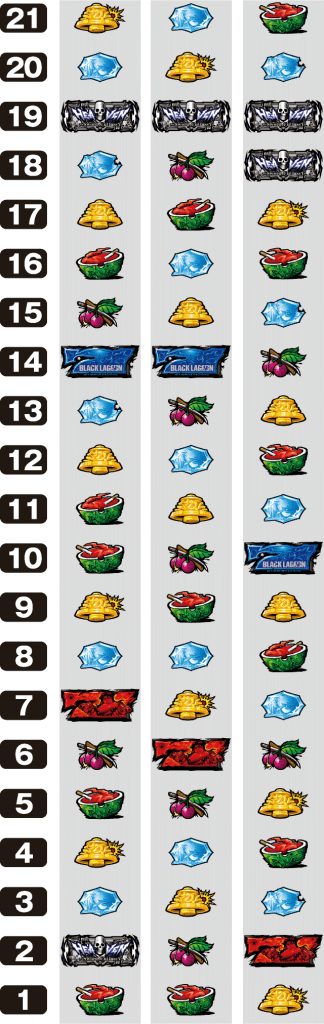 BLACK LAGOON ZERO bullet MAXのリール