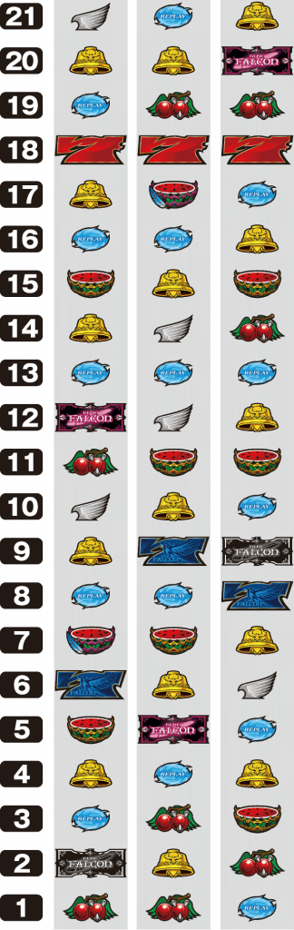 HYPER A-30 BLUE FALCONのリール