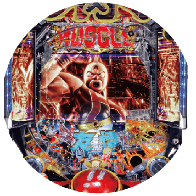 ぱちんこキン肉マン3 キン肉星王位争奪編 友情シルバーの盤面画像