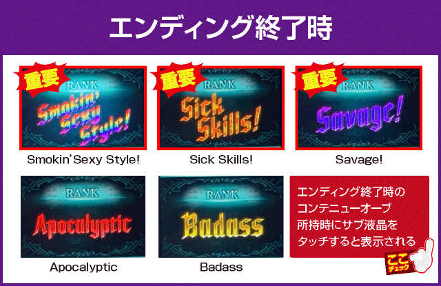 パチスロ デビル メイ クライ 5の確定演出