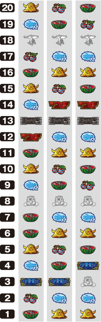 ぱちスロ ウルトラマンタロウ 暴君SPECのリール