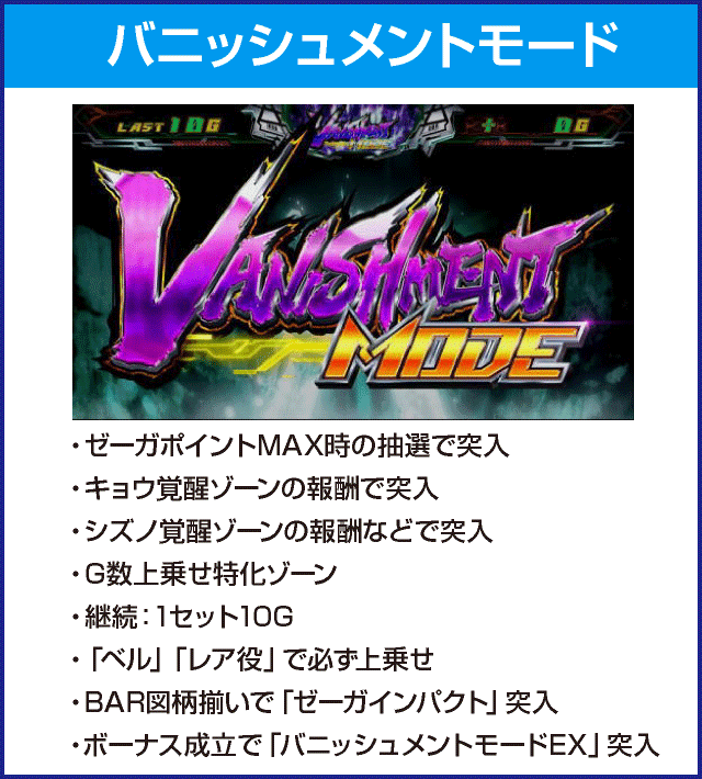 パチスロ ゼーガペイン2のピックアップ