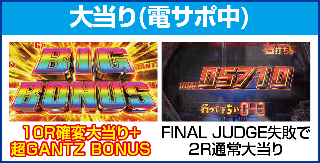 ぱちんこ GANTZ:3 LAST BATTLEのピックアップ