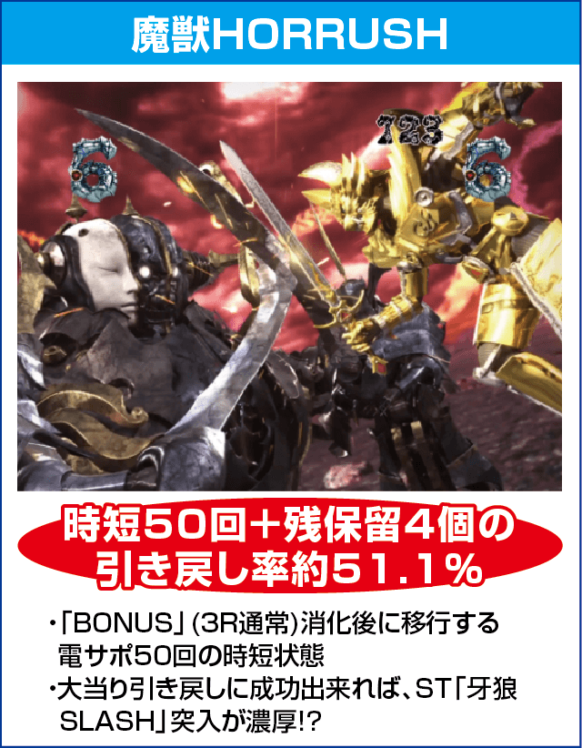 P激デジ真・牙狼のピックアップ