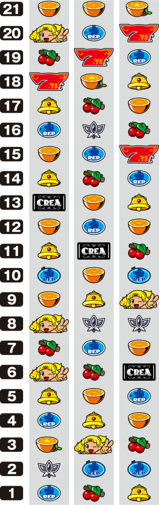 CREA Newクレアの秘宝伝のリール