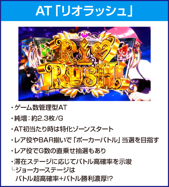 スーパーリオエースのピックアップ