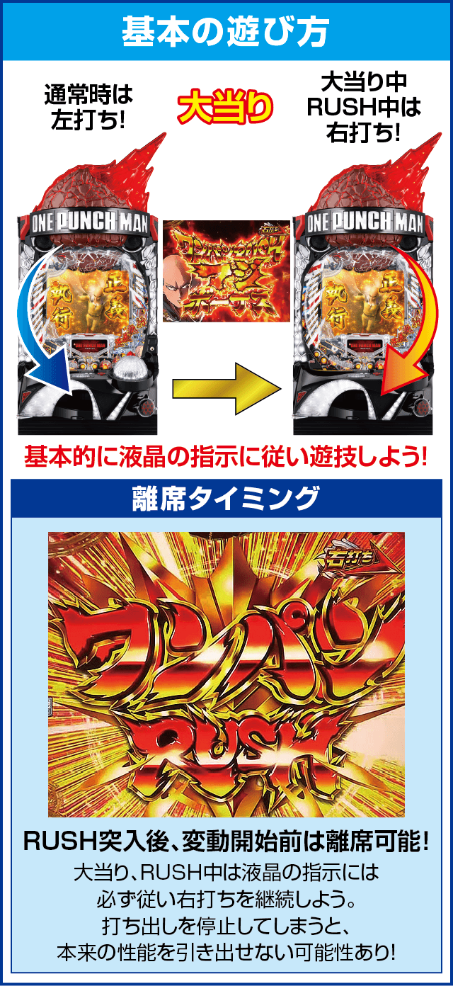 Pワンパンマンの基本の遊び方