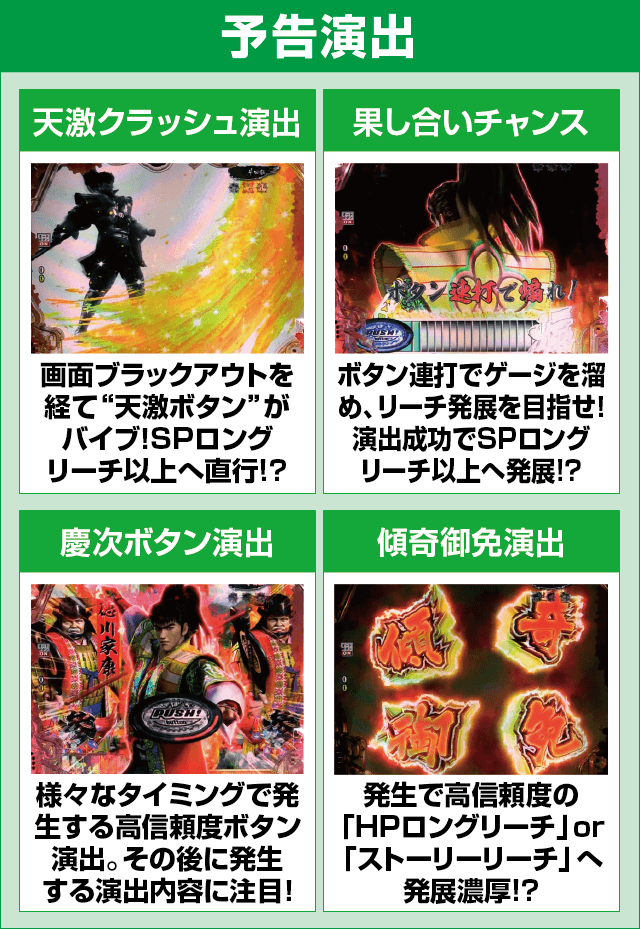 P真・花の慶次3～黄金一閃～のピックアップ