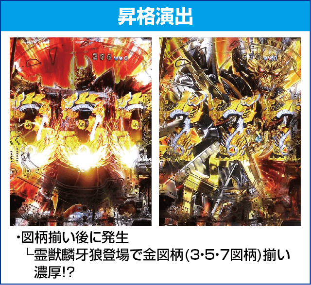 P牙狼GOLD IMPACTのピックアップ