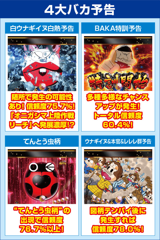 P神・天才バカボン～甘神SPEC～のピックアップ