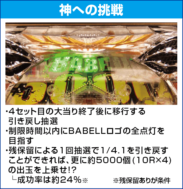 Pバベル5000のピックアップ