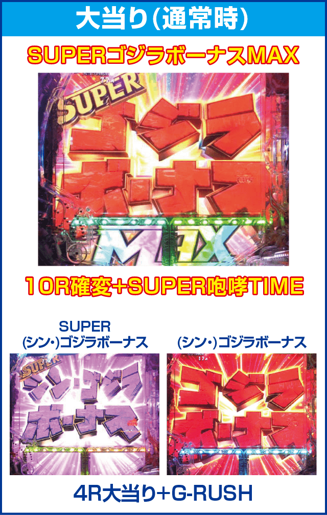 PA真・怪獣王ゴジラ2のピックアップ