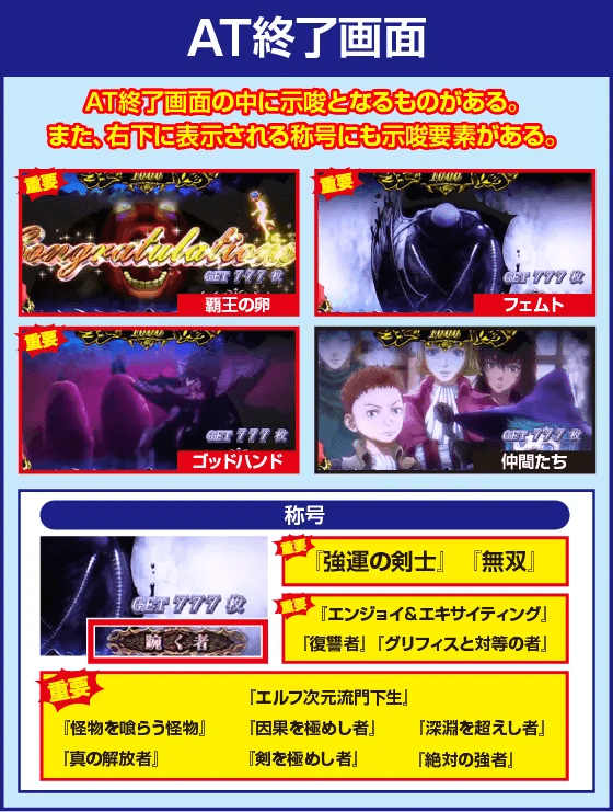 L ベルセルク無双の確定演出