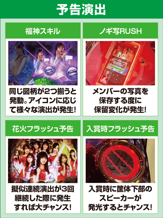 ぱちんこ 乃木坂46 キュンキュン LIGHT ver.のピックアップ