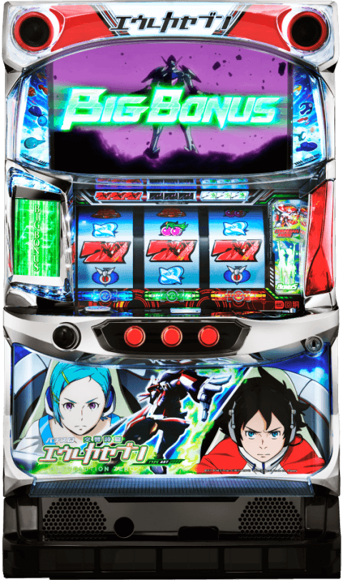 パチスロ交響詩篇エウレカセブン HI-EVOLUTION ZERO TYPE-ARTの筐体