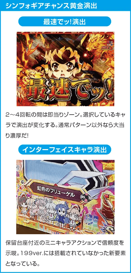 Pフィーバー戦姫絶唱シンフォギア3 黄金絶唱Light ver.のスペック