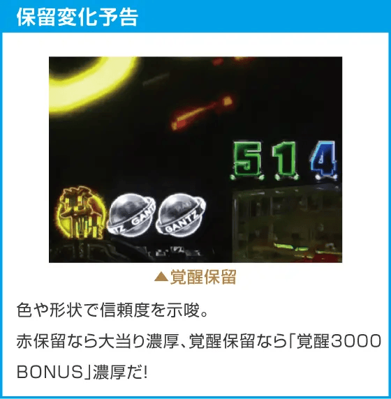 ぱちんこ GANTZ 覚醒 RUSH180のスペック