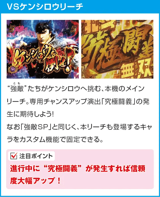 P真・北斗無双 第4章 下剋上闘のスペック