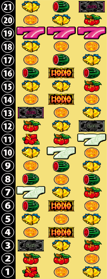 ドラゴンハナハナ~閃光~-30のリール