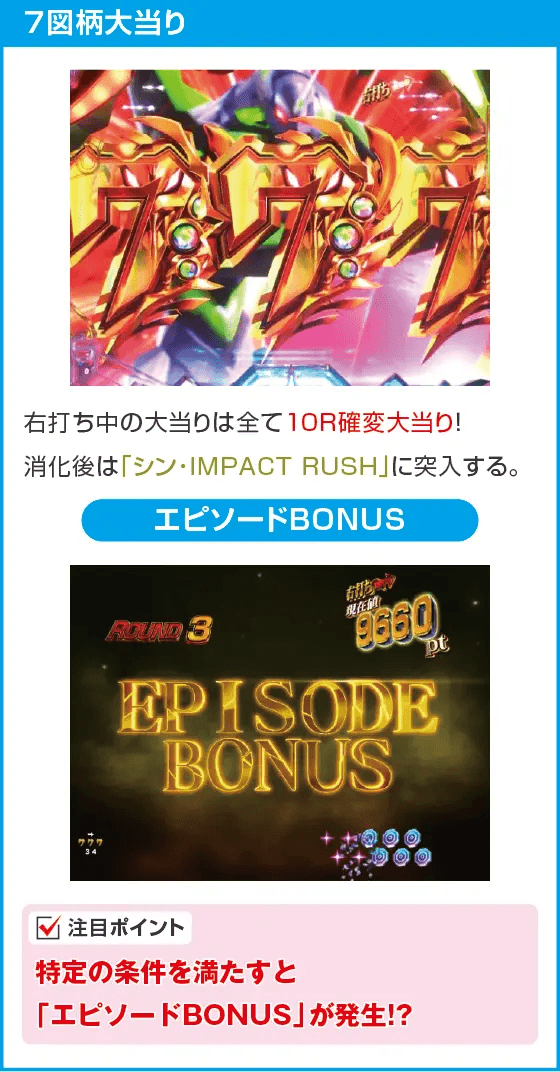 ぱちんこ シン・エヴァンゲリオン Type レイのスペック