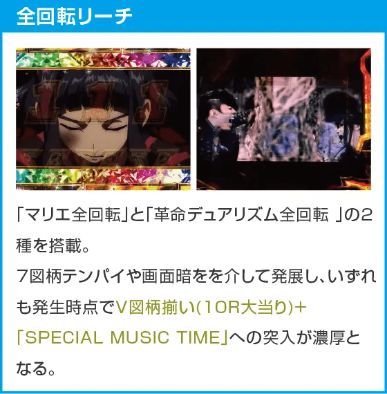 Pフィーバー革命機ヴァルヴレイヴ3のスペック