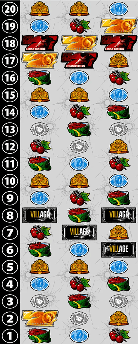 スマスロ バイオハザード™ ヴィレッジのリール