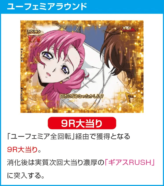 P コードギアス 反逆のルルーシュ Rebellion to Re;surrection ライトver.のスペック