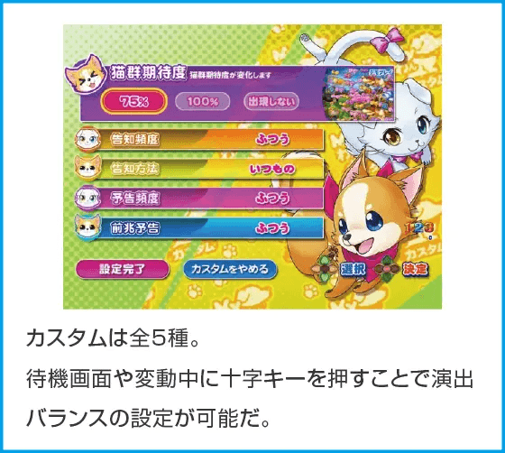 Pわんニャンアドベンチャー119ver.のスペック