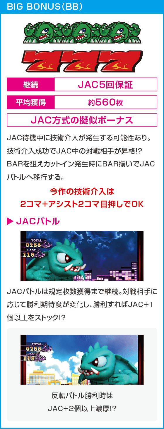 パチスロ ガメラ2