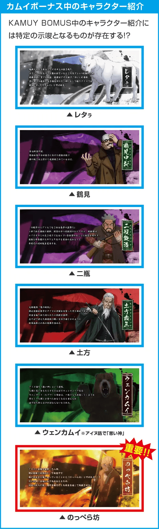 スマスロ ゴールデンカムイ