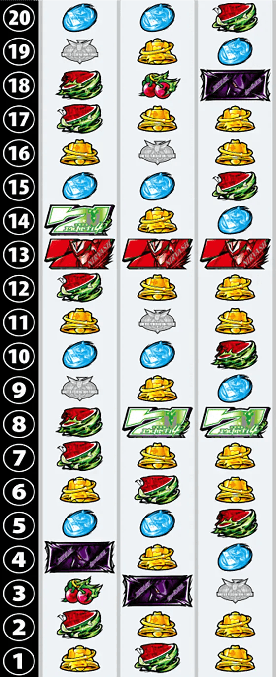 スマスロ交響詩篇エウレカセブン4 HI-EVOLUTIONのリール