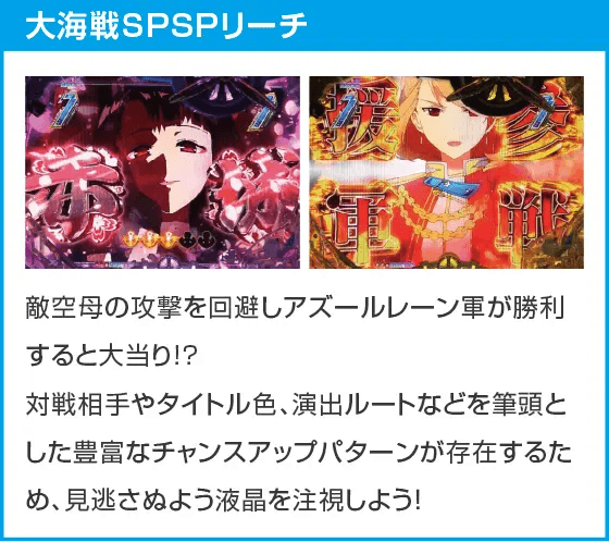 Pアズールレーン THE ANIMATION 異次元トリガーのスペック