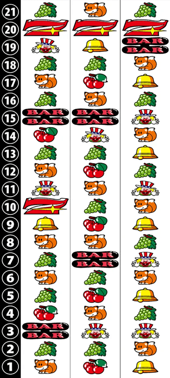 ミスタージャグラーのリール