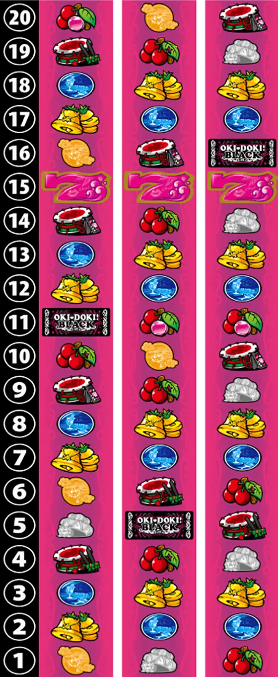 沖ドキ！BLACKのリール