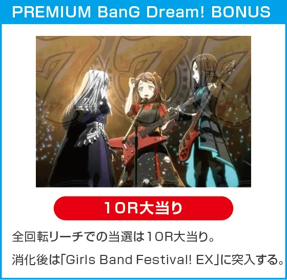 Ｐバンドリ！のスペック