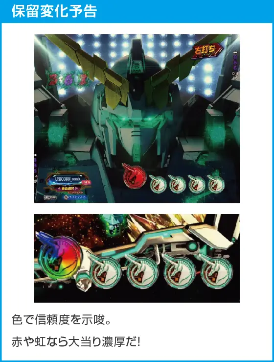 Pフィーバー機動戦士ガンダムユニコーン 再来-白き一角獣と黒き獅子-のスペック